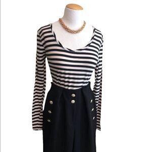 💥💥Black and white striped t-shirt with long sleeves💥💥